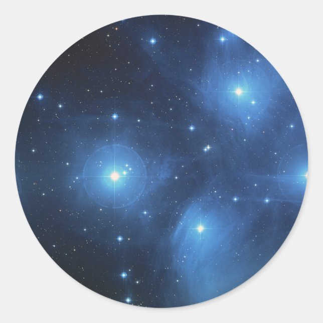 Pleiades Classic Round Sticker (Front)