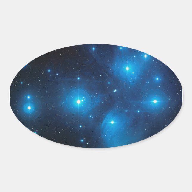 Pleiades Oval Sticker (Front)