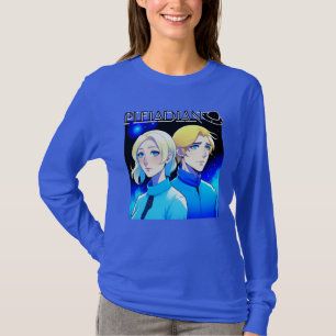 Pleiadian Alien Race and UFO T-Shirt