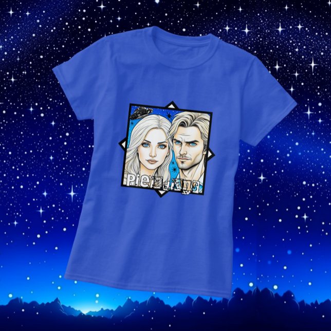 Pleiadian Extra Terrestrials and UFO T-Shirt (Creator Uploaded)