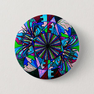 "Pleiadian Integration Lightwork Model" 2¼ Inch Bu 6 Cm Round Badge