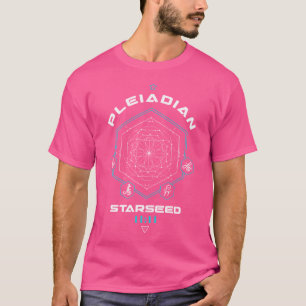 Pleiadian Starseed Light Code Sacred Geometry 1111 T-Shirt
