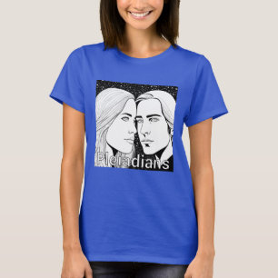Pleiadians Tall Extraterrestrials Female and Male T-Shirt