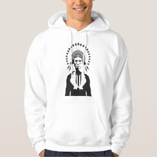 Plena Punk Puerto Rican Art Men's Pullover Hoodie