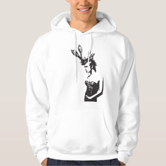 Plena Punk Puerto Rican Art Men's Pullover Hoodie