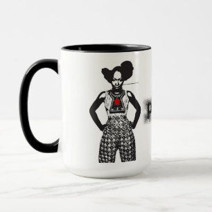 Plena Punk Puerto Rican Art Mug