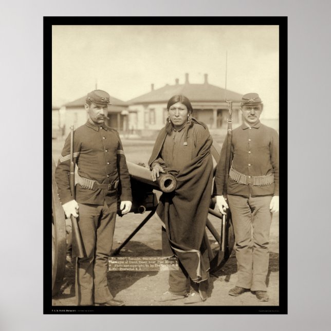 Plenty Horses Oglala Indian SD 1891 Poster (Front)