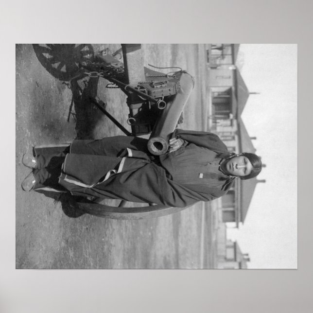 "Plenty Horses" Who Slew Lieut. Casey Photograph Poster (Front)