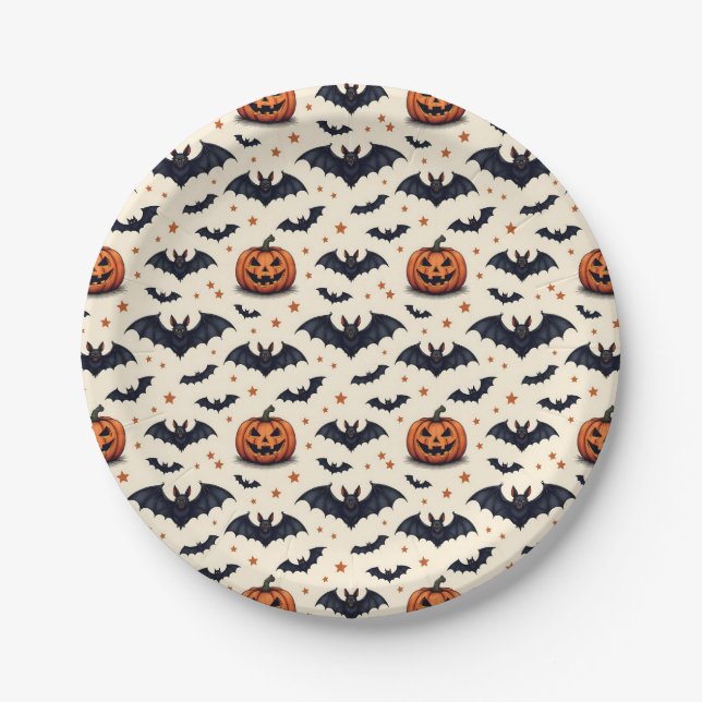 Plenty of Bats Paper Plate (Front)