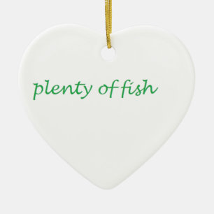 plenty of fish ceramic tree decoration
