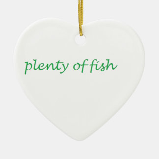 plenty of fish ceramic tree decoration