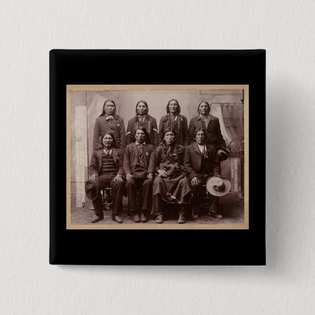 Plenty of HorsesTrial 1890 15 Cm Square Badge (Front)