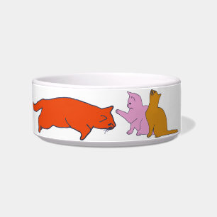 Plenty of Kitties bowl