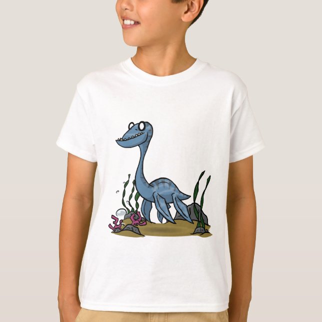 Plesiosaurus Kids Shirt (Front)