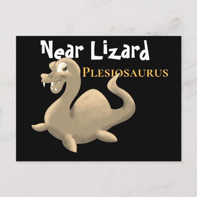 Plesiosaurus Postcard (Front)
