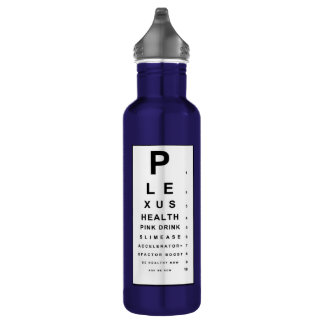 Plexus Eye Chart 710 Ml Water Bottle