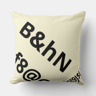 Plilows for throw cushion