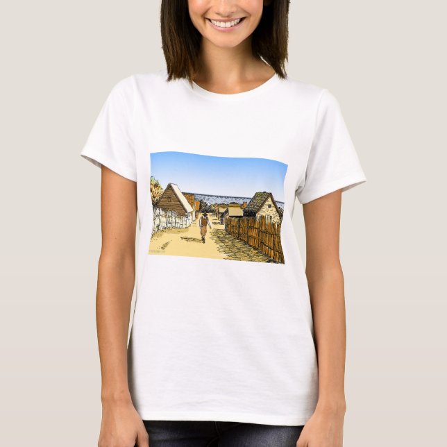 Plimoth Plantation T-Shirt (Front)