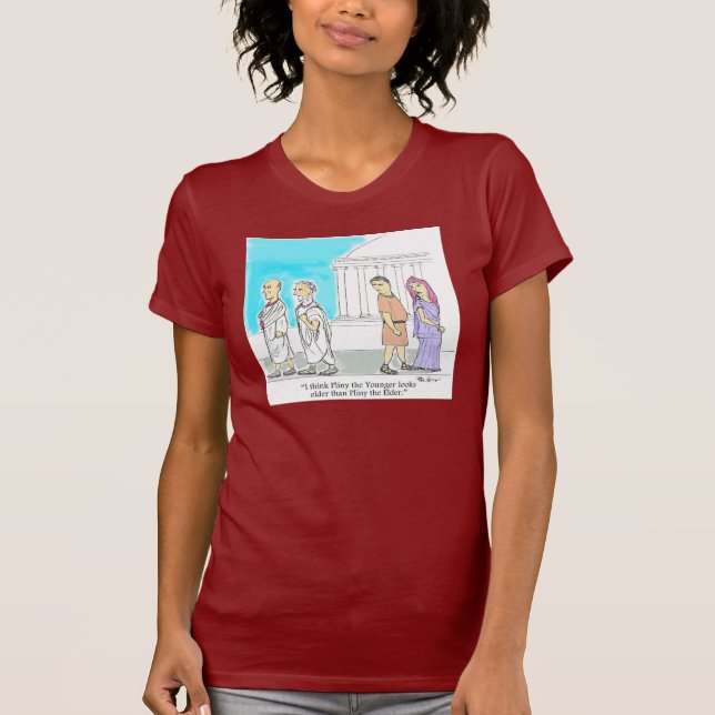 Pliny the Elder and Younger T-Shirt (Front)