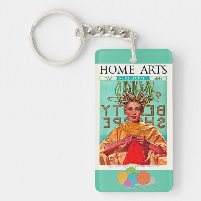 "Plissé" Key Ring (Front)