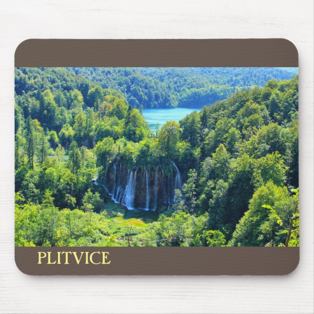 Plitvice Lake Mouse Mat (Front)