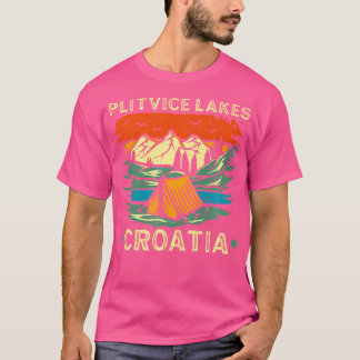 Plitvice Lakes Croatia National Park Camping Tent  T-Shirt