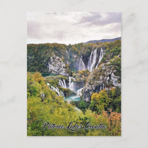 Plitvice Lakes, Croatia - National park Postcard