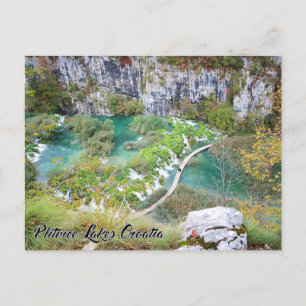 Plitvice Lakes, Croatia - National park postcard
