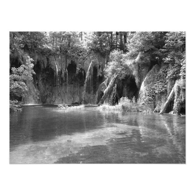 Plitvice Lakes, Croatia Photo Print (Front)