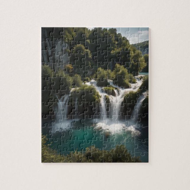 Plitvice Lakes National Park, Croatia Jigsaw Puzzle (Vertical)