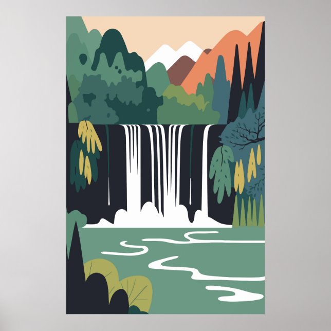 Plitvice Lakes National Park Poster (Front)