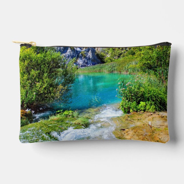 Plitvice Lakes Print Cut Sew Bag (Front)