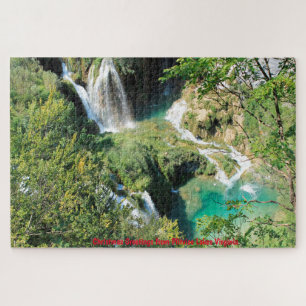 Plitvice Lakes Virginia. Jigsaw Puzzle
