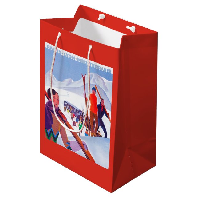 PLM Railway Promotional Poster Medium Gift Bag (Front Angled)