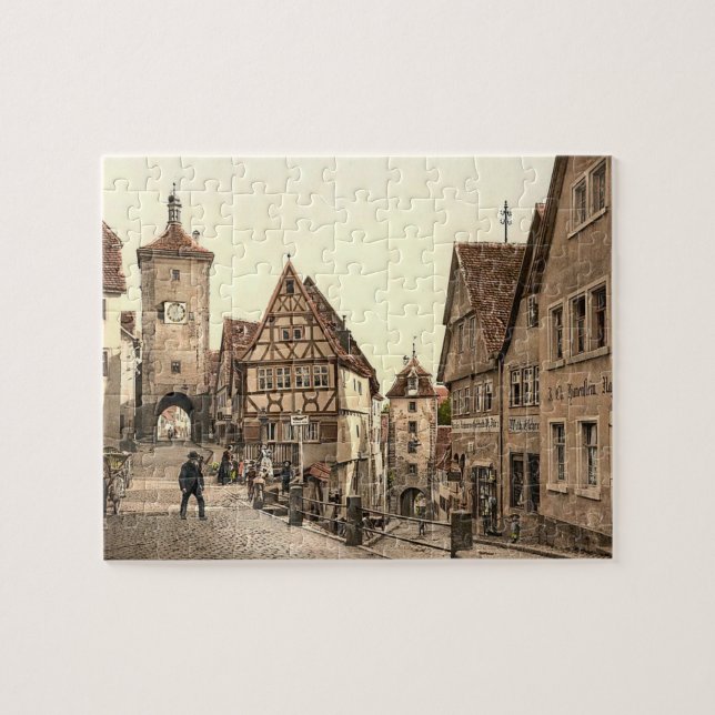 Ploenlein Rothenburg Jigsaw Puzzle (Horizontal)