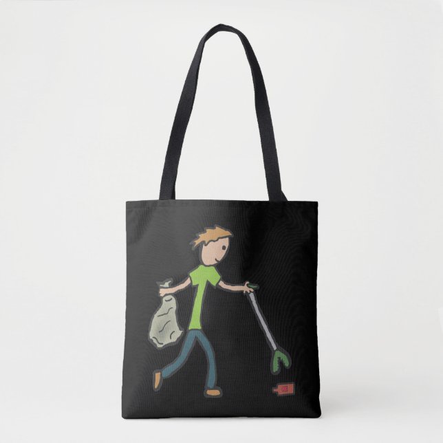 Plogging and Litter Picking Tote Bag (Front)
