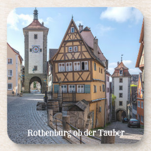 Plönlein in Rothenburg ob der Tauber, Germany Coaster