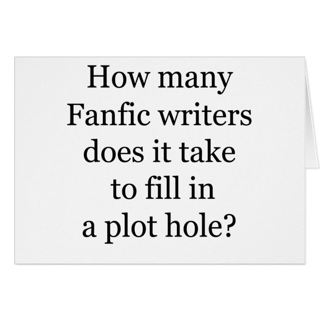 Plot Hole (Front Horizontal)