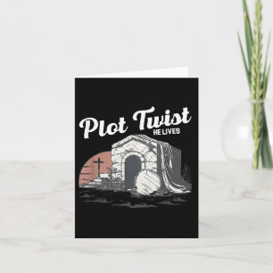 Plot Twist He Lives Card