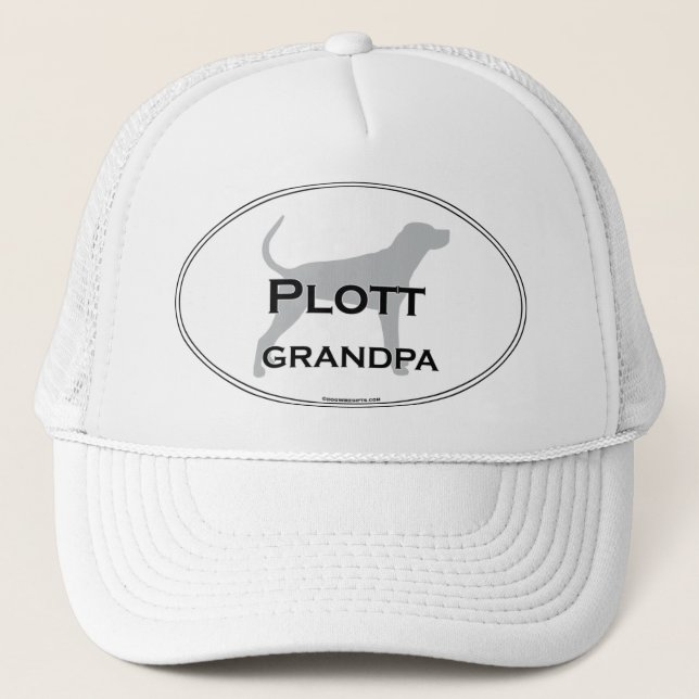 Plott Grandpa Trucker Hat (Front)