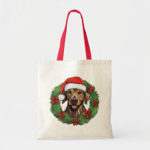 Plott Hound Christmas wreath