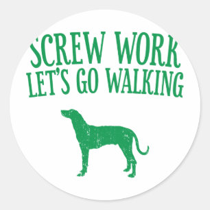 Plott Hound Classic Round Sticker