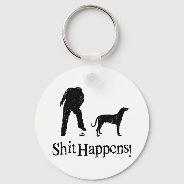 Plott Hound Key Ring (Front)
