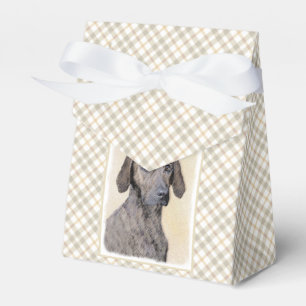 Plott Painting - Cute Original Dog Art Favour Box