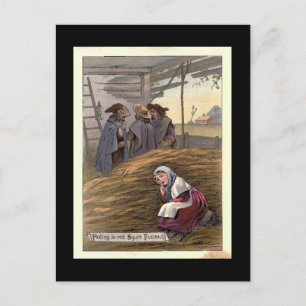 Plotting to rob Squire Trueman Postcard