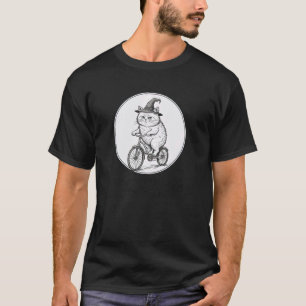 Plotting World Domination or a Nap Funny Witch Cat T-Shirt