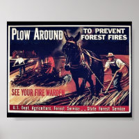 Plough Around To Prevent Forest Fires