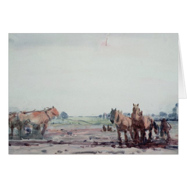 Plough Horses (Front Horizontal)