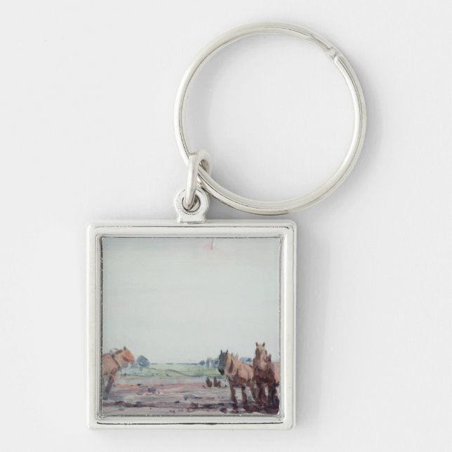 Plough Horses Key Ring (Front)