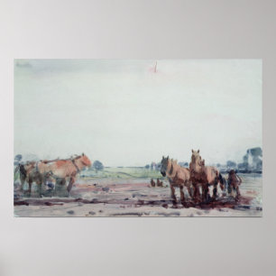 Plough Horses Poster